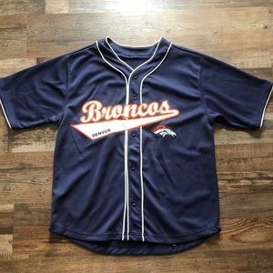 NWOT - Denver Broncos Baseball Jerseys - Blank